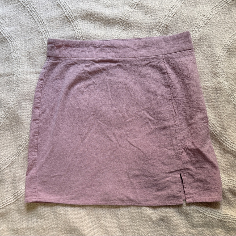 Missguided Lilac Pink Blush Skirt
